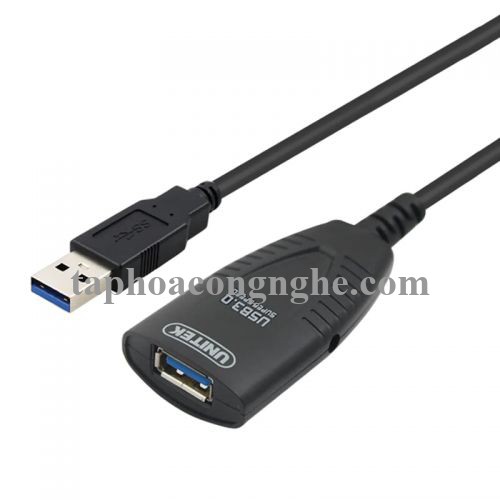 Unitek 95584 Y-3015 3.0 5M Màu Đen Cáp Usb Nối Dài 30095584